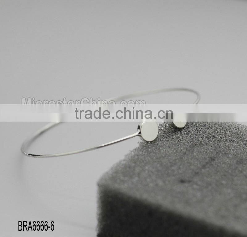 European and American fashion retro six water chestnut Crystal Bangles