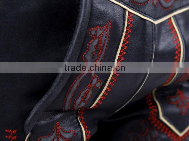 E shaoxing textile top quality fashion denim dress denim jacket leather sleeves sexy skinny denim shorts for women