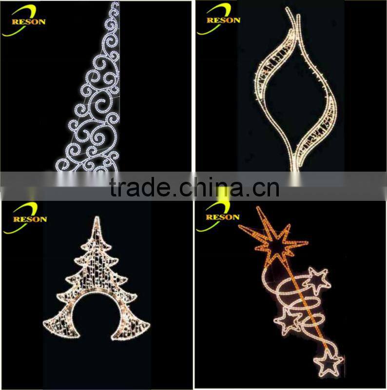pole light decorative led street light christmas