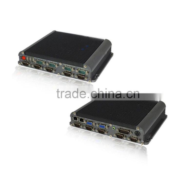 Intel D525 CPU Atom dual-core 1.8G 2*VGA 1*14DIO 2LAN 3*USB 14*COM buy computer embedded system in china