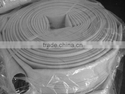 white canvas coated Synthetic Rubber Hose
