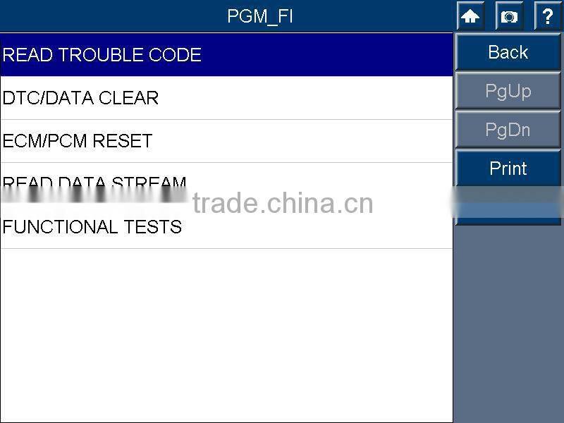 Professional sprinter diagnostic tool