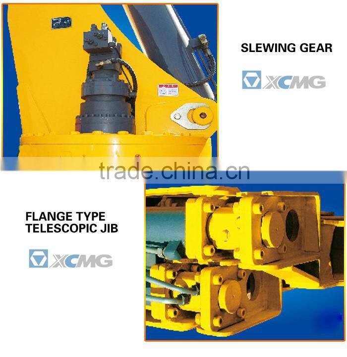 10 tontruck mounted crane with foldable arm