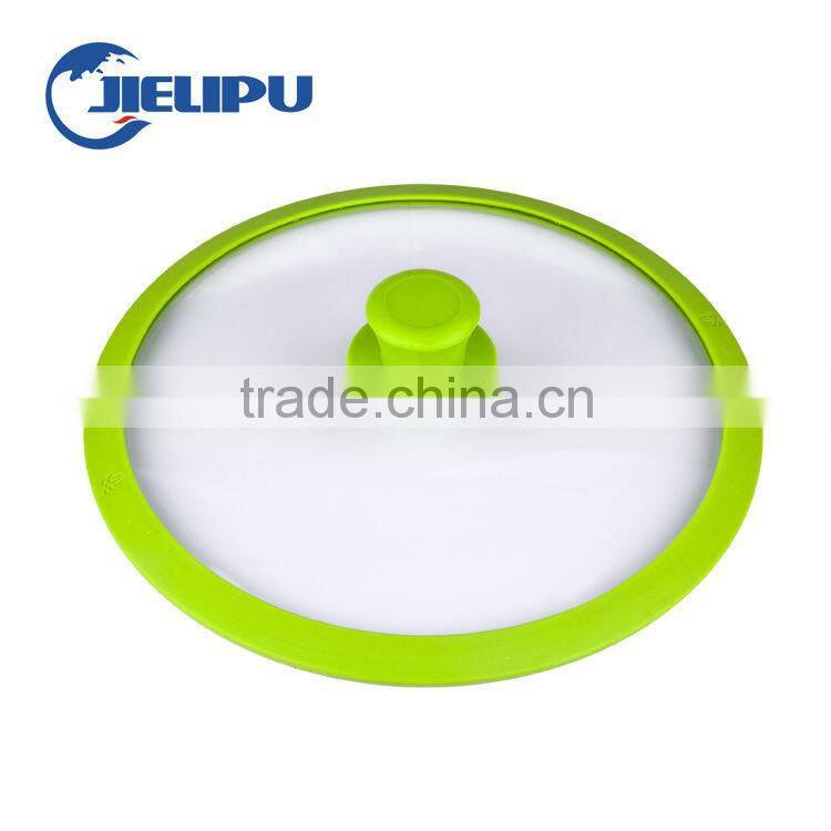 Food grade silicone glass pan lid