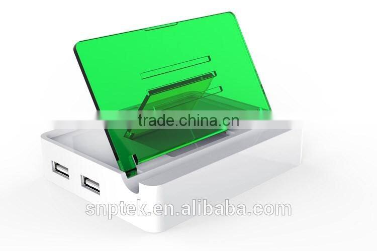 Wholesale High Quality Dual Ports Multi USB Home Charger For iPhone Samsung (EU/UK/US Plug)