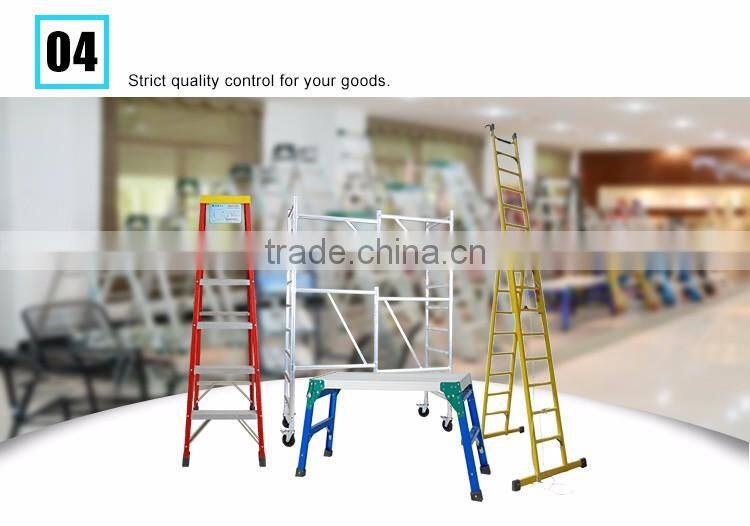 hot sell Aluminum fold lightweigh telescopic ladder price