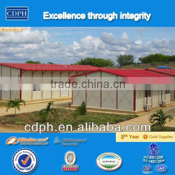 China alibaba worker dormitory design, Made in China prefabricated site office design, China supplier sandwich panel house