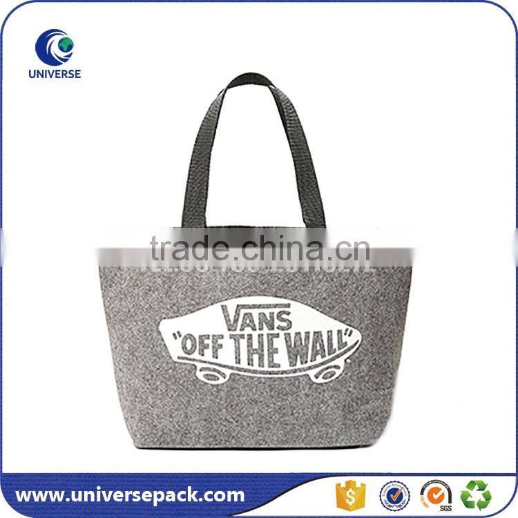 High quality large felt bags for shopping