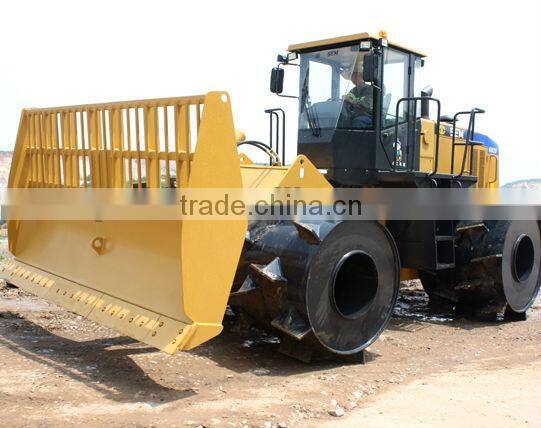 shandong famous brand landfill compactor for rubbish