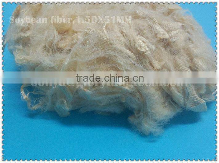 Soybean protein fiber