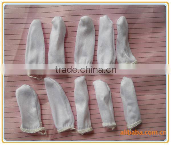 unrolled type electronic industry cleanroom polyester finger cot