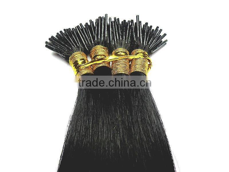 Russian Remy Hair Double Drawn I tip Hair Extensions