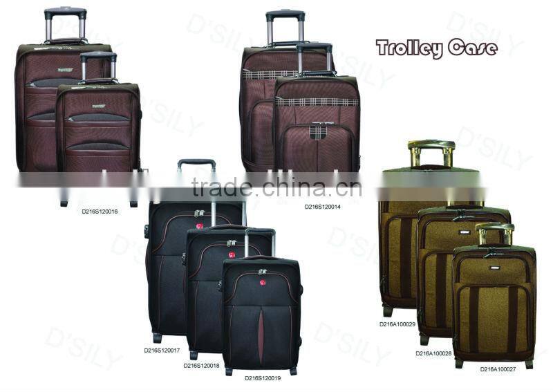 brown elegant designer trolley case,rolling 2-wheels case,new design luggage