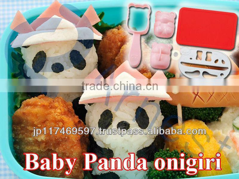 japanese rice tool makers baby animal toy cake cooker kitchenware bento lunch boxes gift onigiri mold baby panda onigiri set