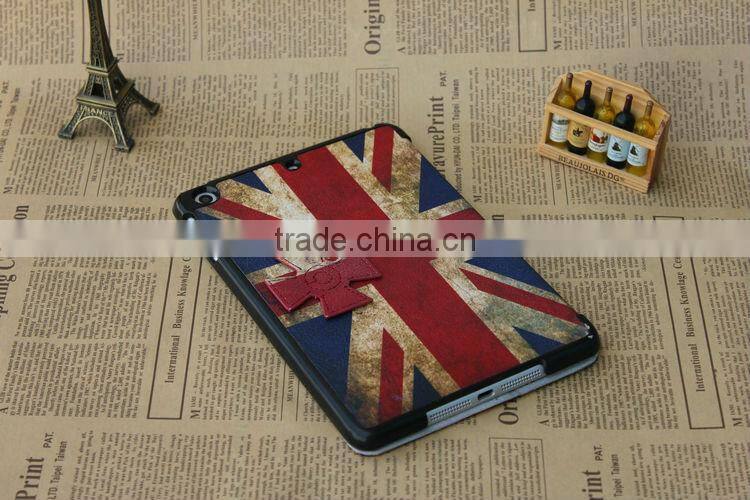 For ipad mini leather Customized Print Cover