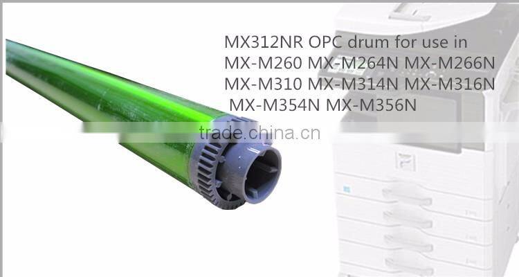 Compatible opc drum for sharp MX312NR photoconductor