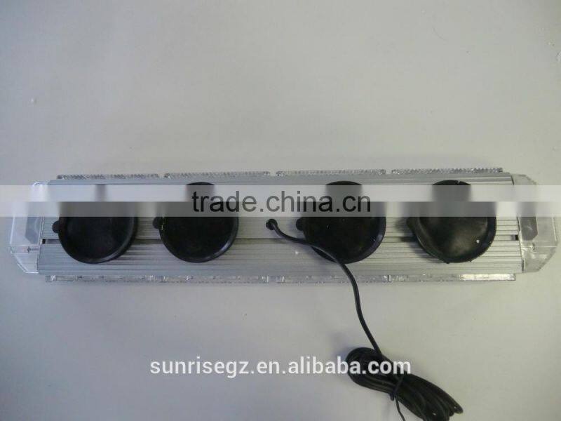 Super Thin Design & Fashion Popular LED Mini warning light bar,LED emergency light bar(SR-MIB-203-38W),1W Highpower Amber LEDs