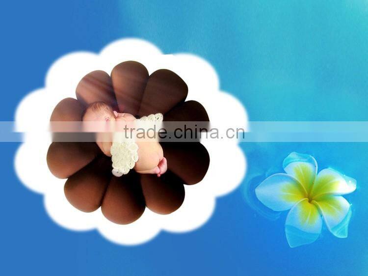 Colorful Round Flowers Microbeads Baby Pillow