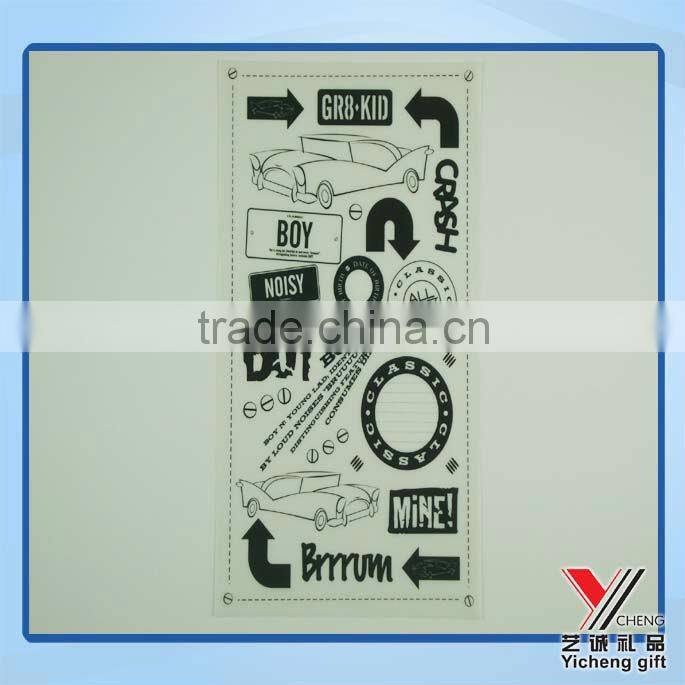 Cute Cartoon Water Nail Tattoo Stickers For Girls