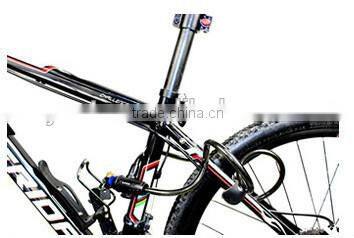 Multicolor mountain bicycle cable lock