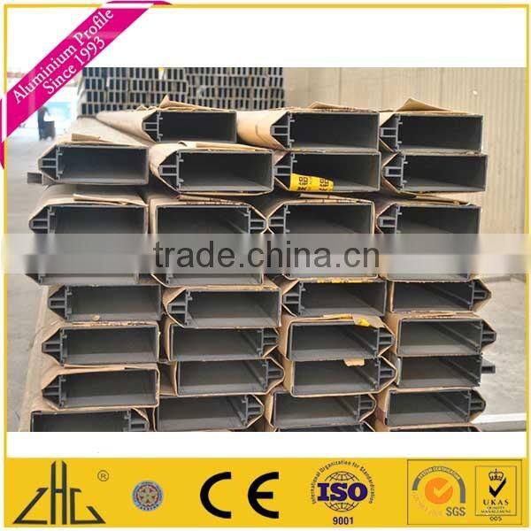 Wow!! 6063T5 aluminium handrail hollow section manufacturer , extruded aluminium hole punch machined , aluminium flat bar sizes
