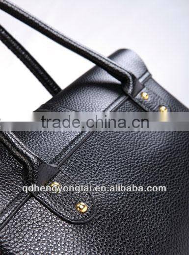 2016 Fashion PU leather handbag with chain