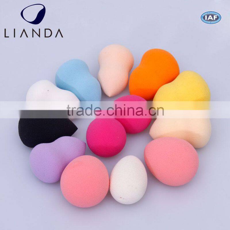 Latex Free and Vegan Premium Pro teardrop makeup sponge power buff Foundation Sponge