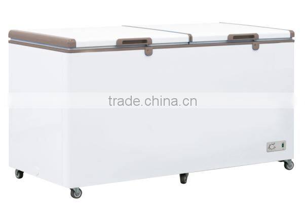 double door chest freezer for home use kitchen use