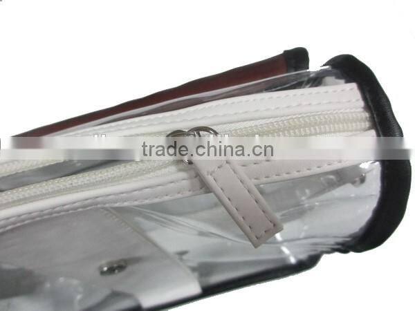 2016 High quaility wholesale PVC shoulder bag for Lady, Transprent PVC for main bag body