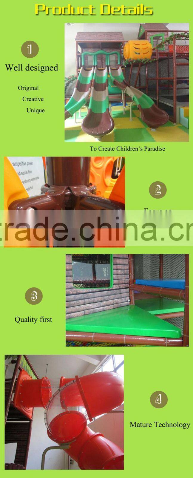 Hot sale children commercial playground equipment korea for preschool kids