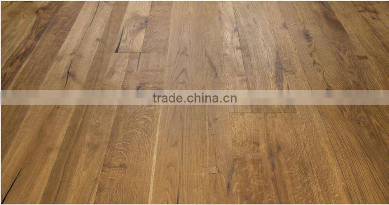 wire burshed 1/2''thinkness matte gloss european oak wood engineered floor