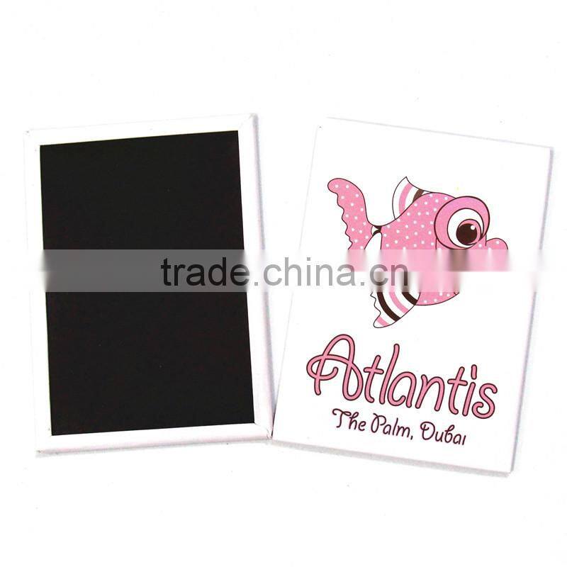 hot sale tourist souvenir magnetic metal tin fridge magnet