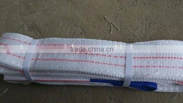 Polyester Nylon woven lifting flat webbing slings