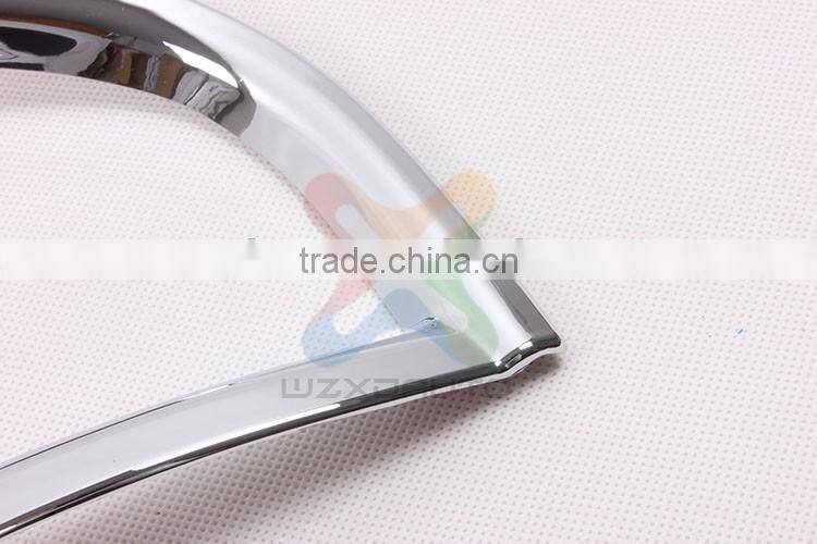 Chrome Rear Tail Fog Light Lamp Cover Trim 2pcs REAR FOG LAMP COVER FOR PEUGEOT PG 2008