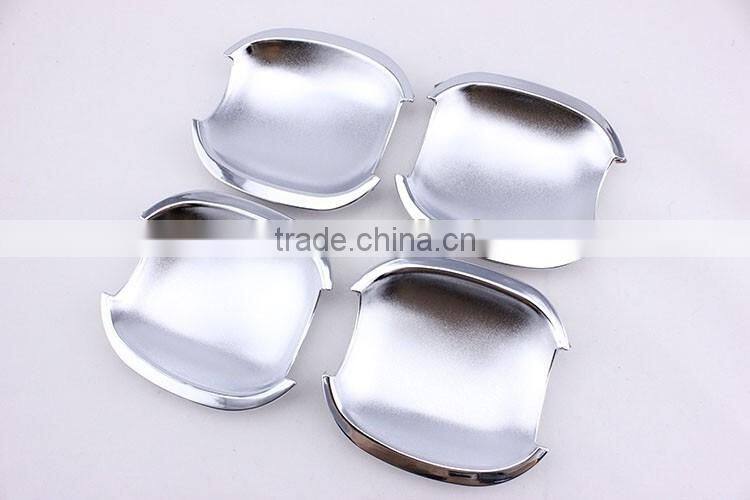 Handle Insert Bowl Cover Trim ABS Chrome 4 Pcs For F-oc us 2012 Accessories