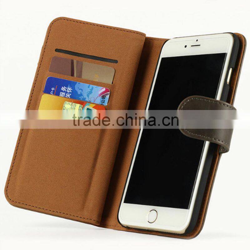 Slim Thin PU Leather Case Flip Cover Shockproof Holster For iphone 6s/6s plus