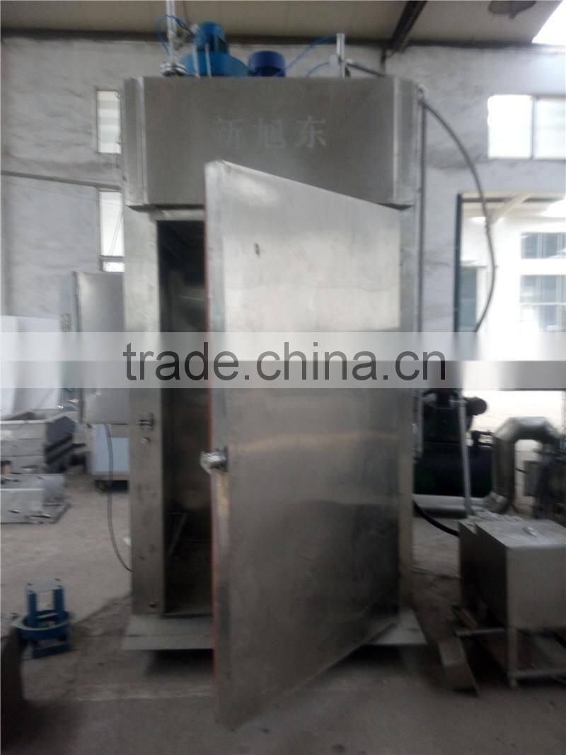 Fish tufu smoking oven