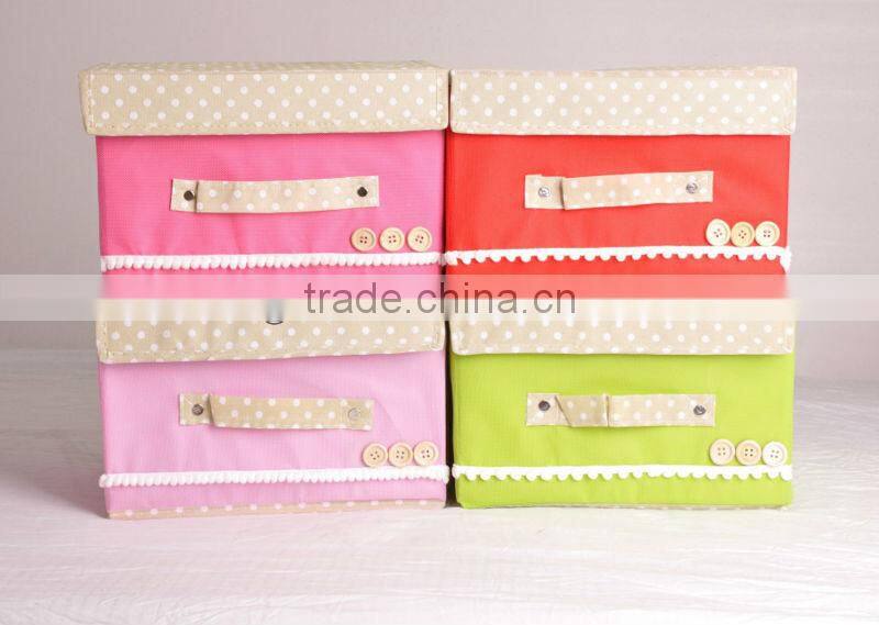 Foldable steel storage box