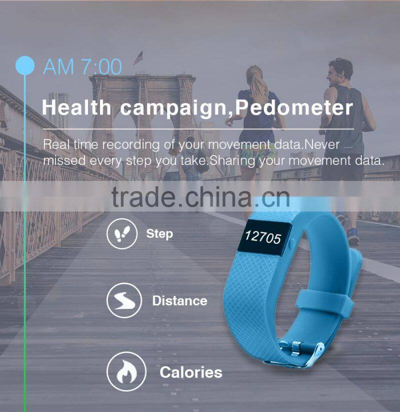 Fitness Heart Rate Smart band bracelet wristband tracker bluetooth 4.0 Watch TW68