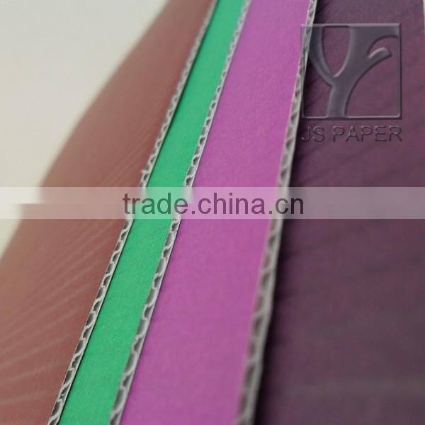 Beautiful corrugated craft paper