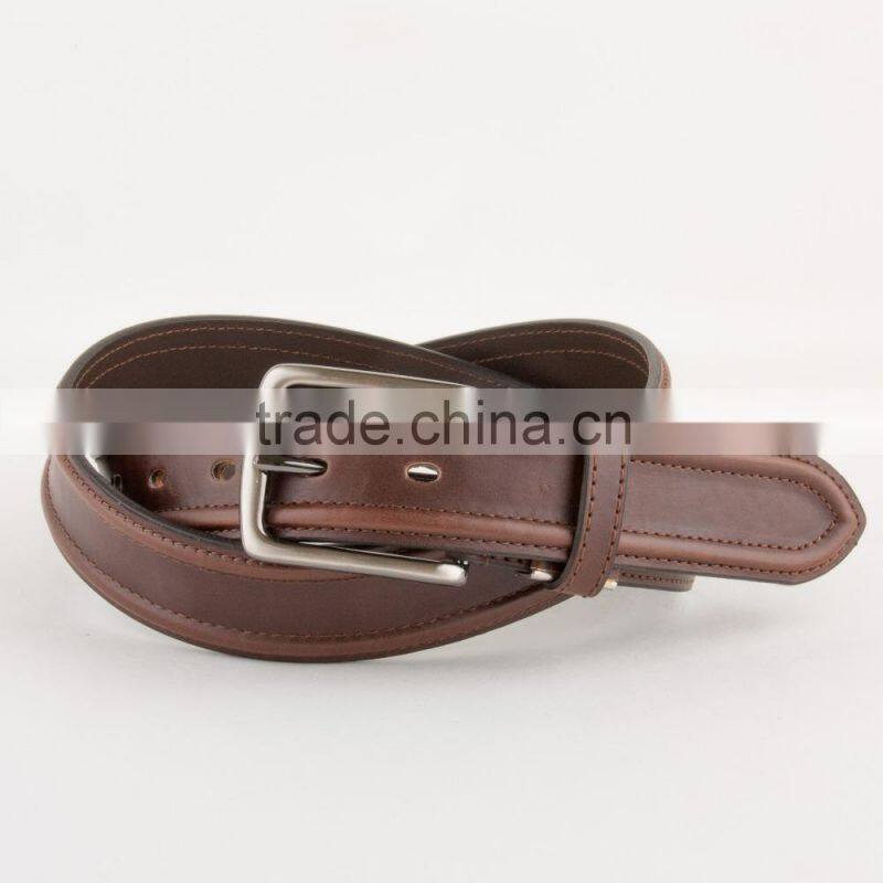 Luxury Men Genuine Leather Pin Alloy Buckle Belt Dress Brand Wide Waistband Bel