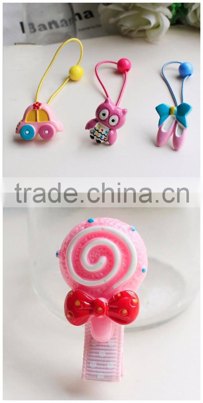 Kids Baby Hair Accessories Acrylic Hair Clips Hairpins For Girls