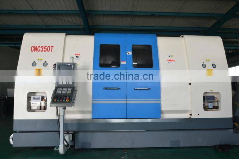 Cs1,Cs2 main servo motor power: 7.5kW CNC turning center, turning milling drilling tapping lathe machine tool MDOEL CNC350T
