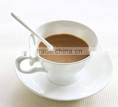 Espresso Cup and Saucer with spoon ceramic coffee cup