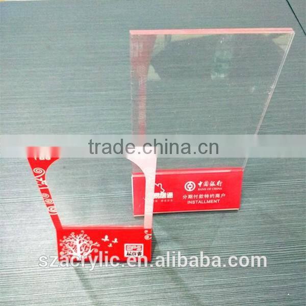 acrylic table sign
