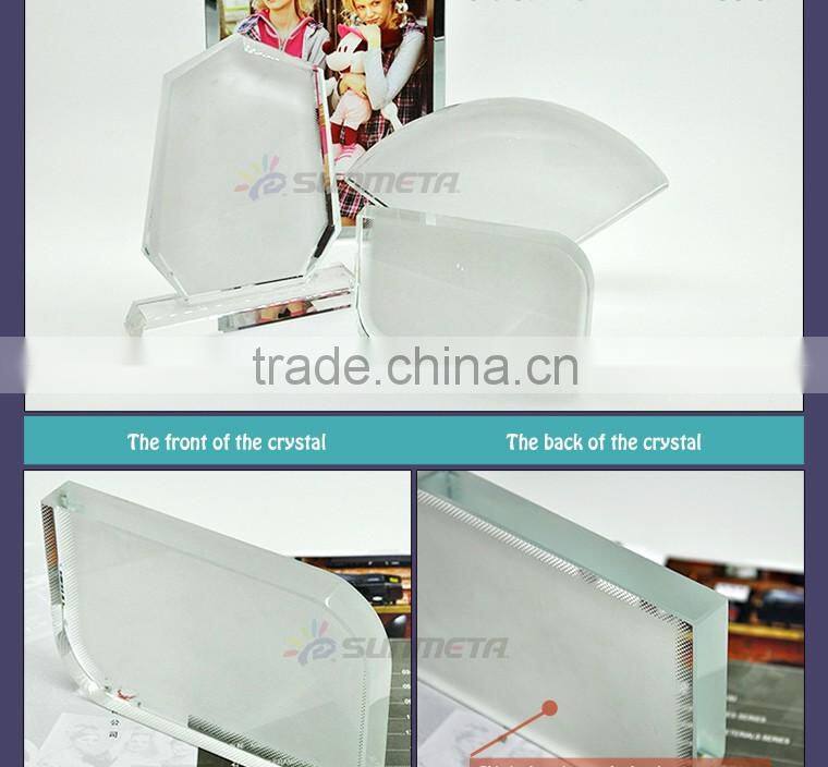 Wholesale Alibaba Sublimation Photo Frame Crystal Home Decorative Items
