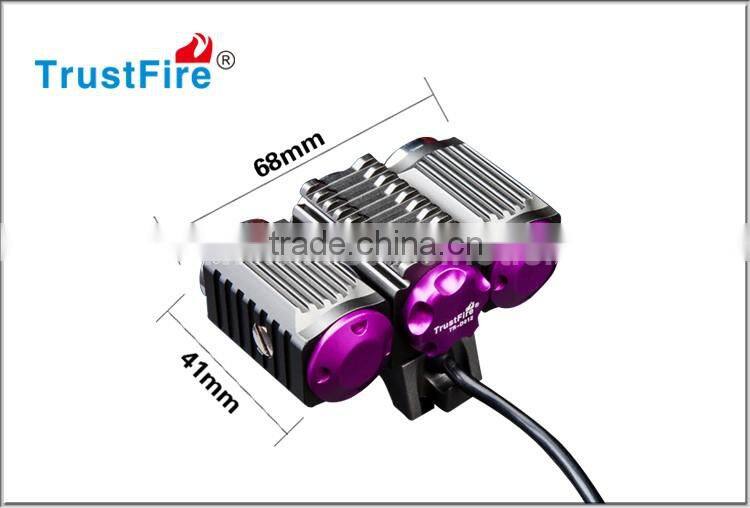 2016 led bike light housing TR-D012 , bicycle light Using three CREE XM-L 2 led lights , high quality led bike light 900lm
