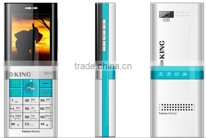 OK145 Feature Mobile with Dual SIM, Build-in BT/FM/MP4 Mobile Phone