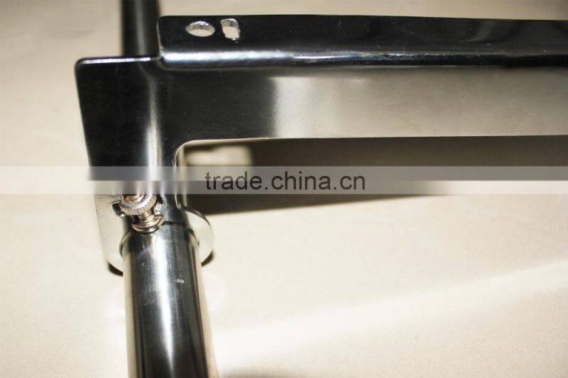 Twin slot metal bracket for pipe hanging