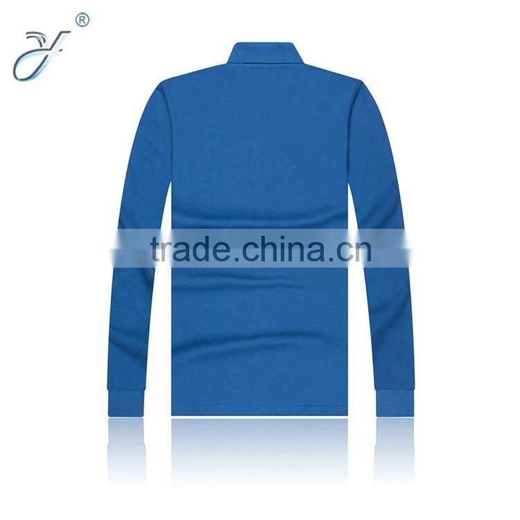 Men's Long Sleeve Undershirt Polo Collar Long Sleeve Shirt